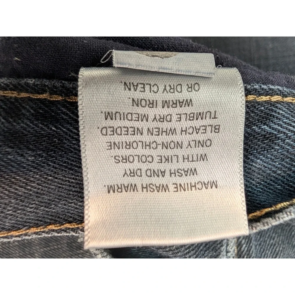 Banana Republic Men's‎ Straight Leg Dark Wash Denim Jeans Size 38/30 100% Cotton